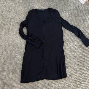 Madewell Button Longsleeve Dress